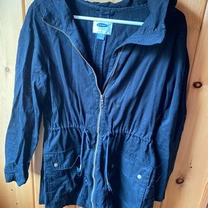 Old Navy Black Utility Jacket